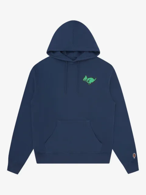 ICECREAM kangaroo-embroidered hoodie