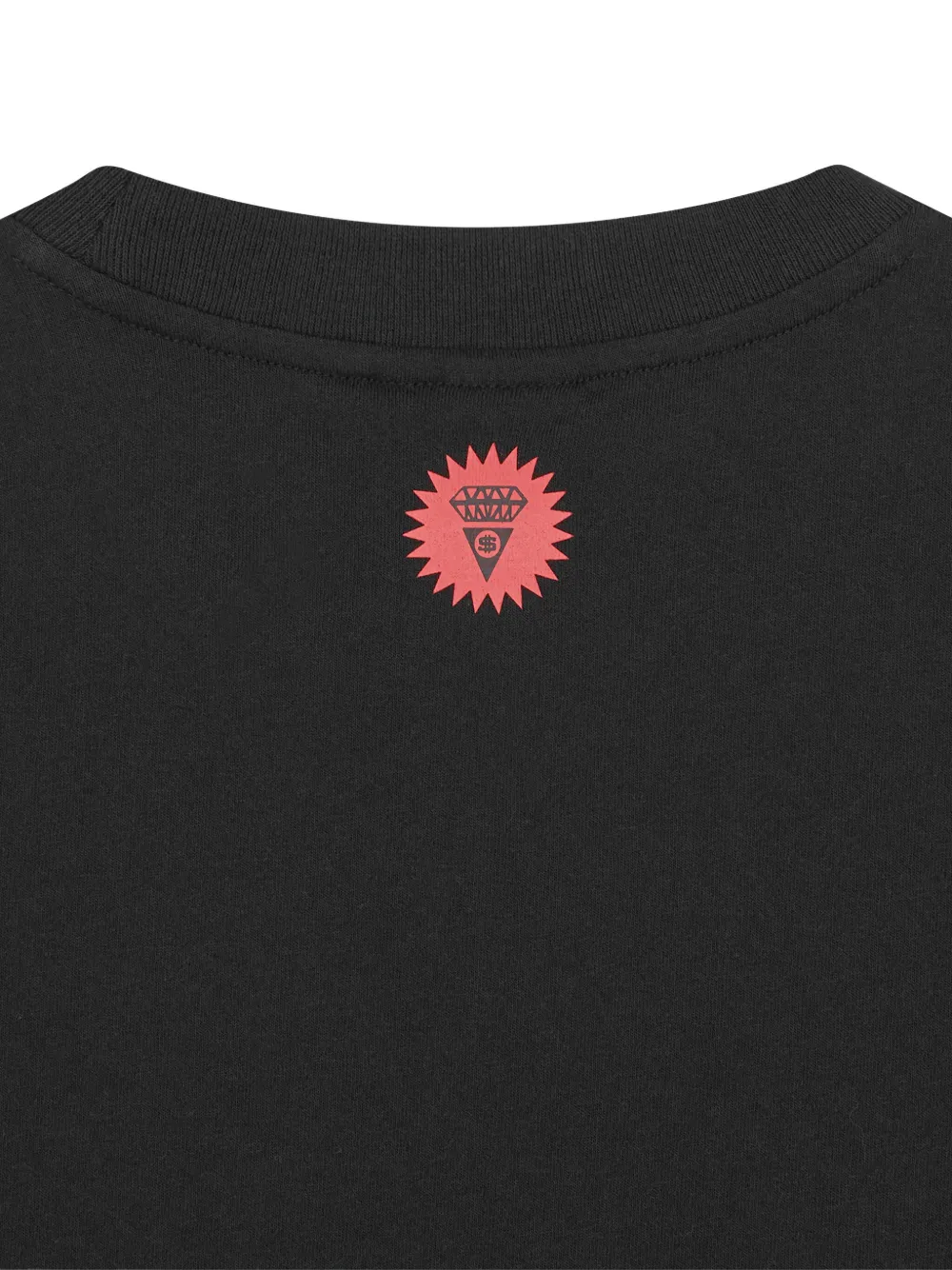 ICECREAM Diamond-Sunburst T-shirt Zwart