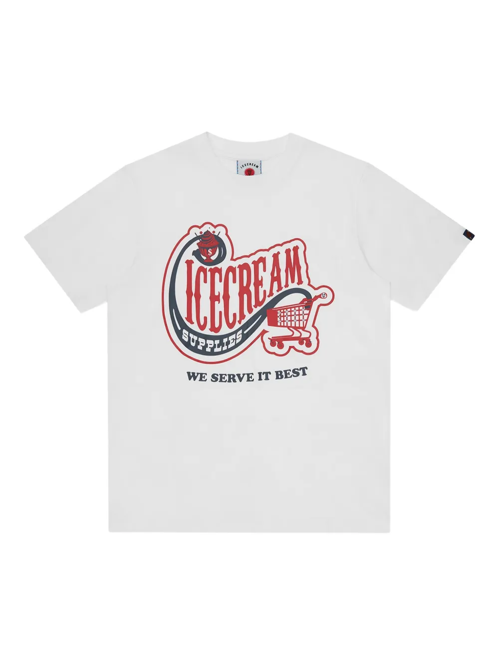 ICECREAM logo t-shirt | White | Image 1