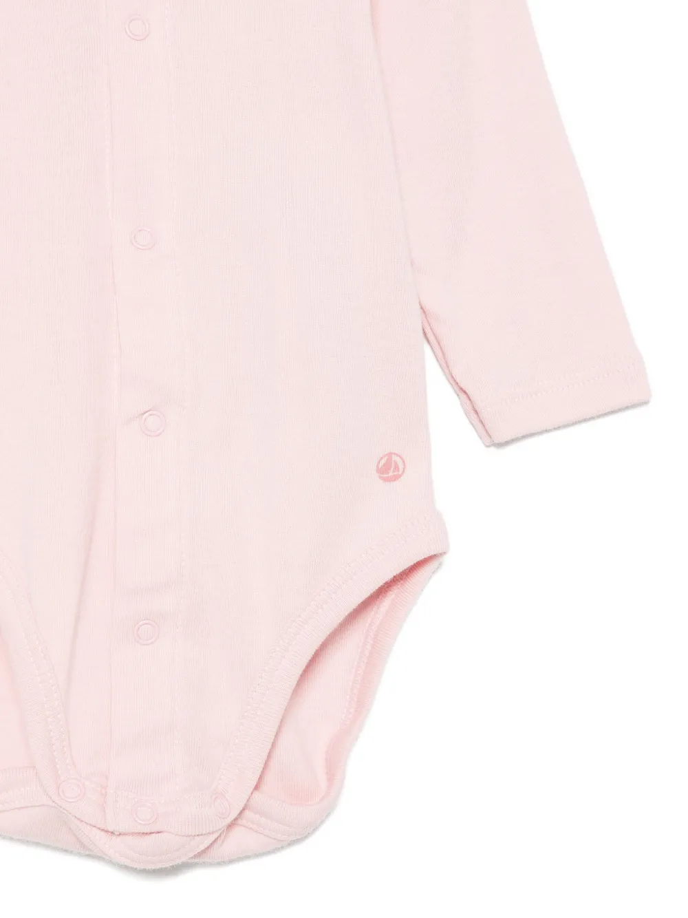 Petit Bateau Romper met knoopsluiting Beige