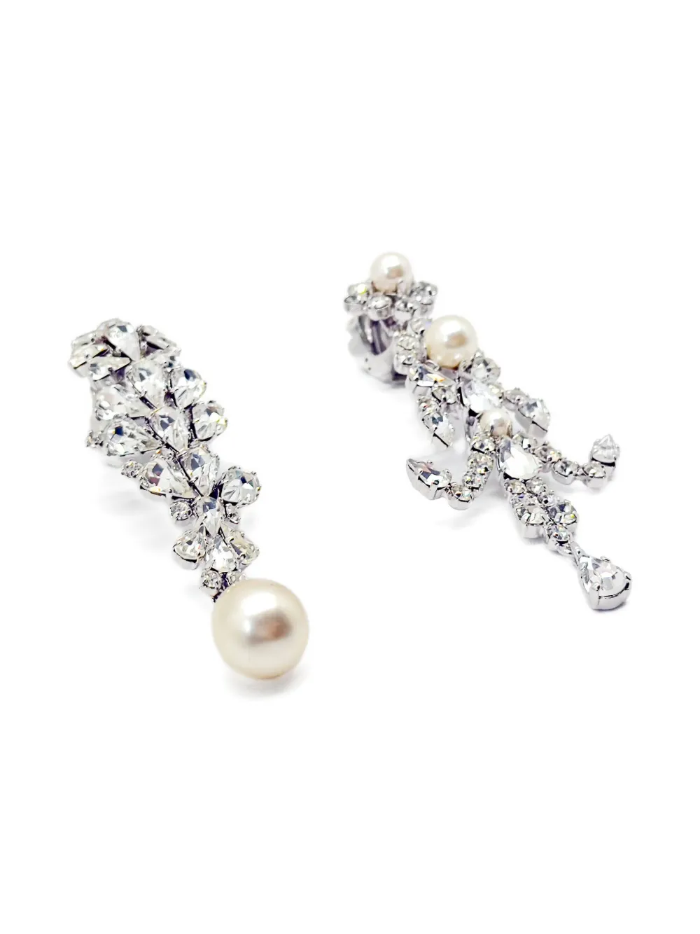 Christian Dior Pre-Owned 1970s Mis-matched pearl drop earrings | Image 2
