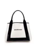 Balenciaga Pre-Owned 2019 Canvas S Navy Cabas tote bag - Black