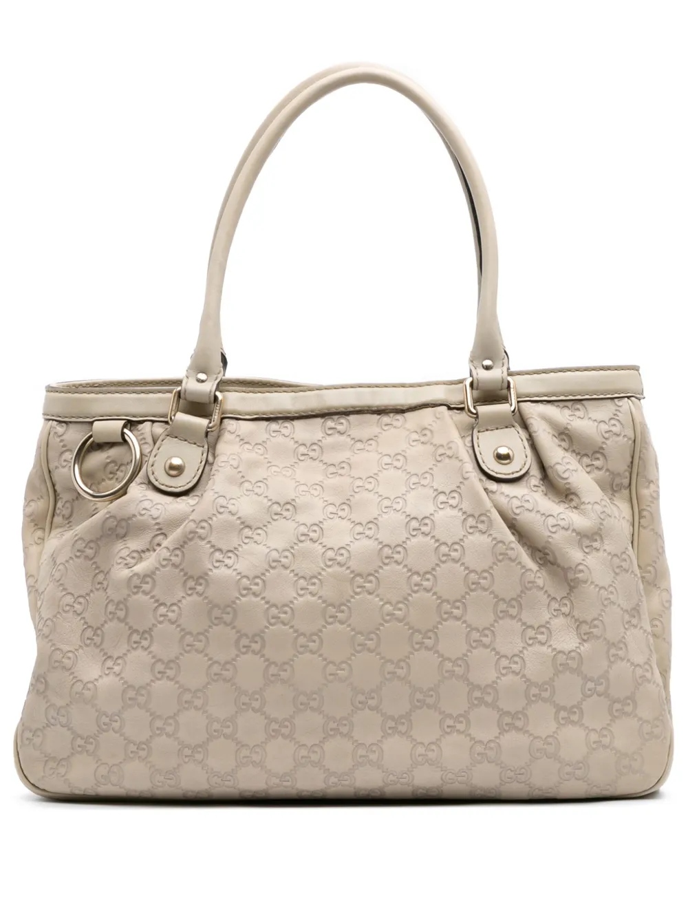 Pre-owned Gucci 2016-2025 Ssima Sukey Tote Bag In Brown