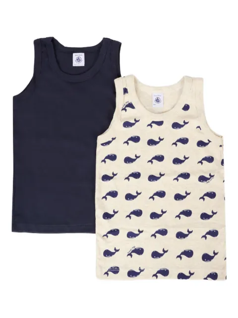 Petit Bateau タンクトップ 2枚組