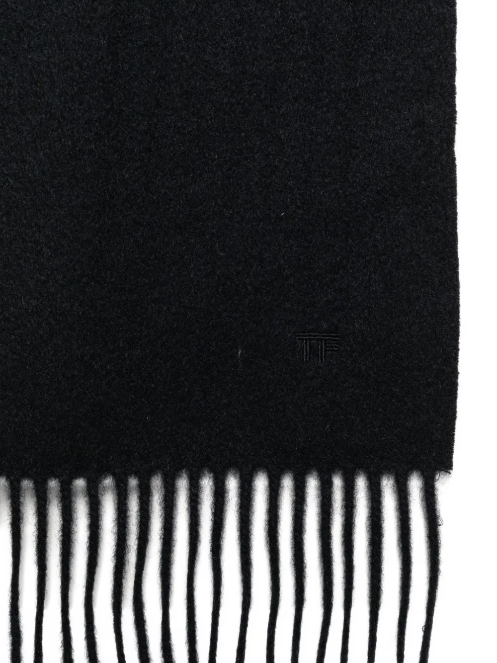 Tom Ford Cashmere Scarf In Black