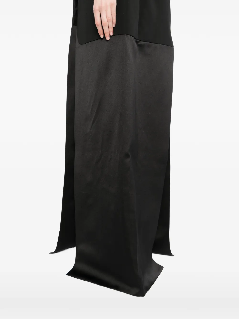 TOM FORD Jurk met enkele rij knopen Zwart