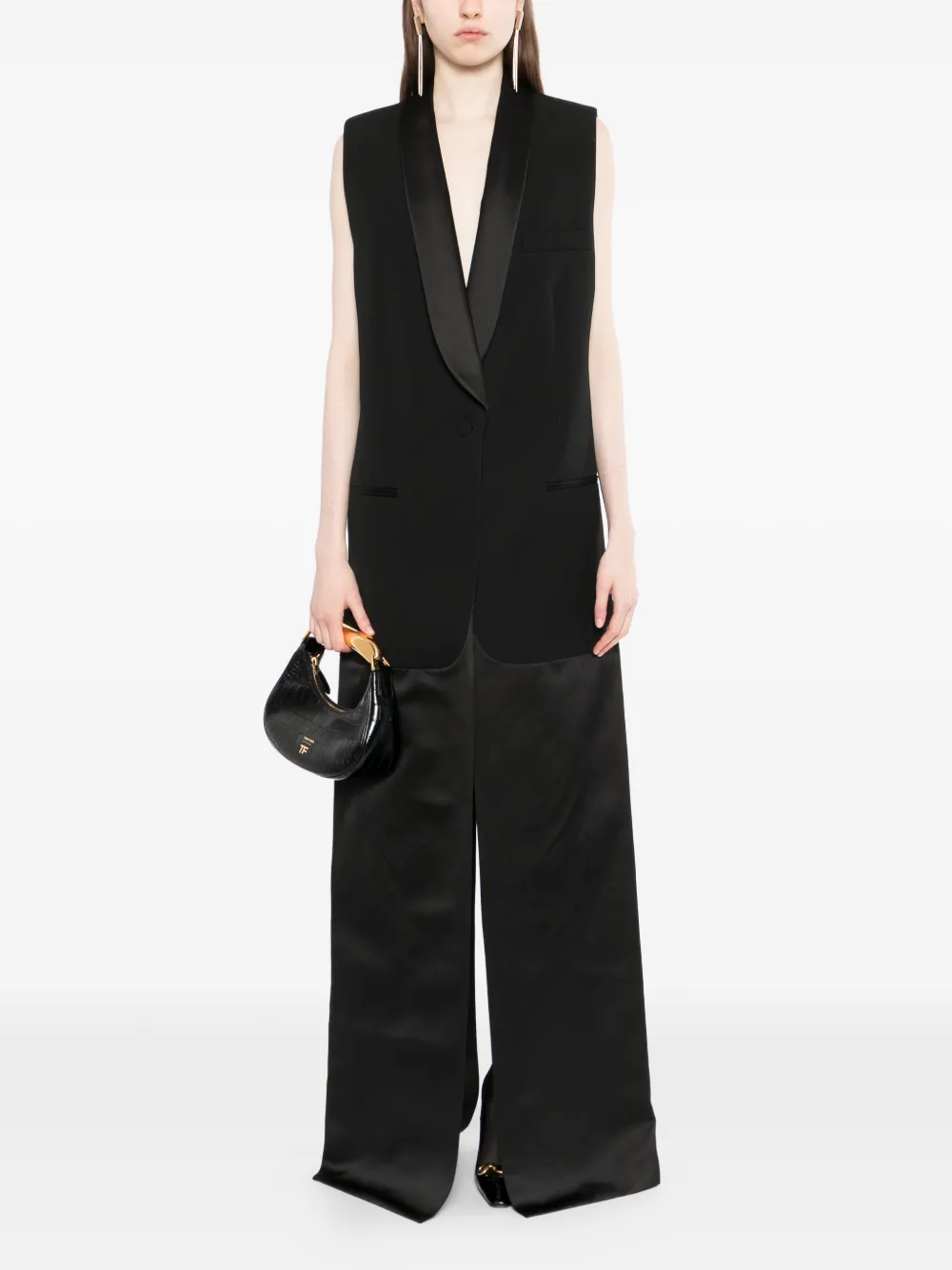 TOM FORD Single breasted dress - Zwart