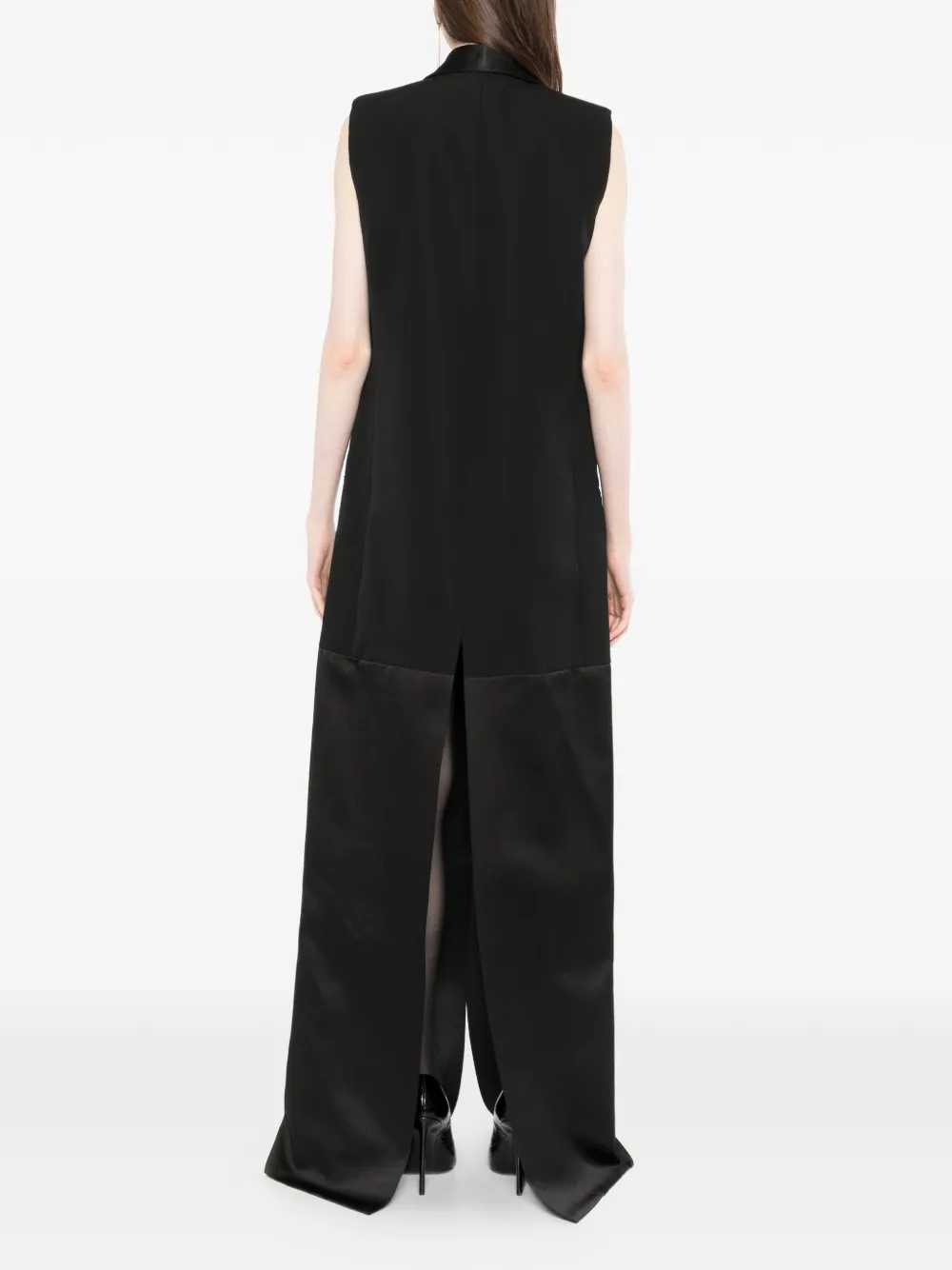 TOM FORD Jurk met enkele rij knopen Zwart