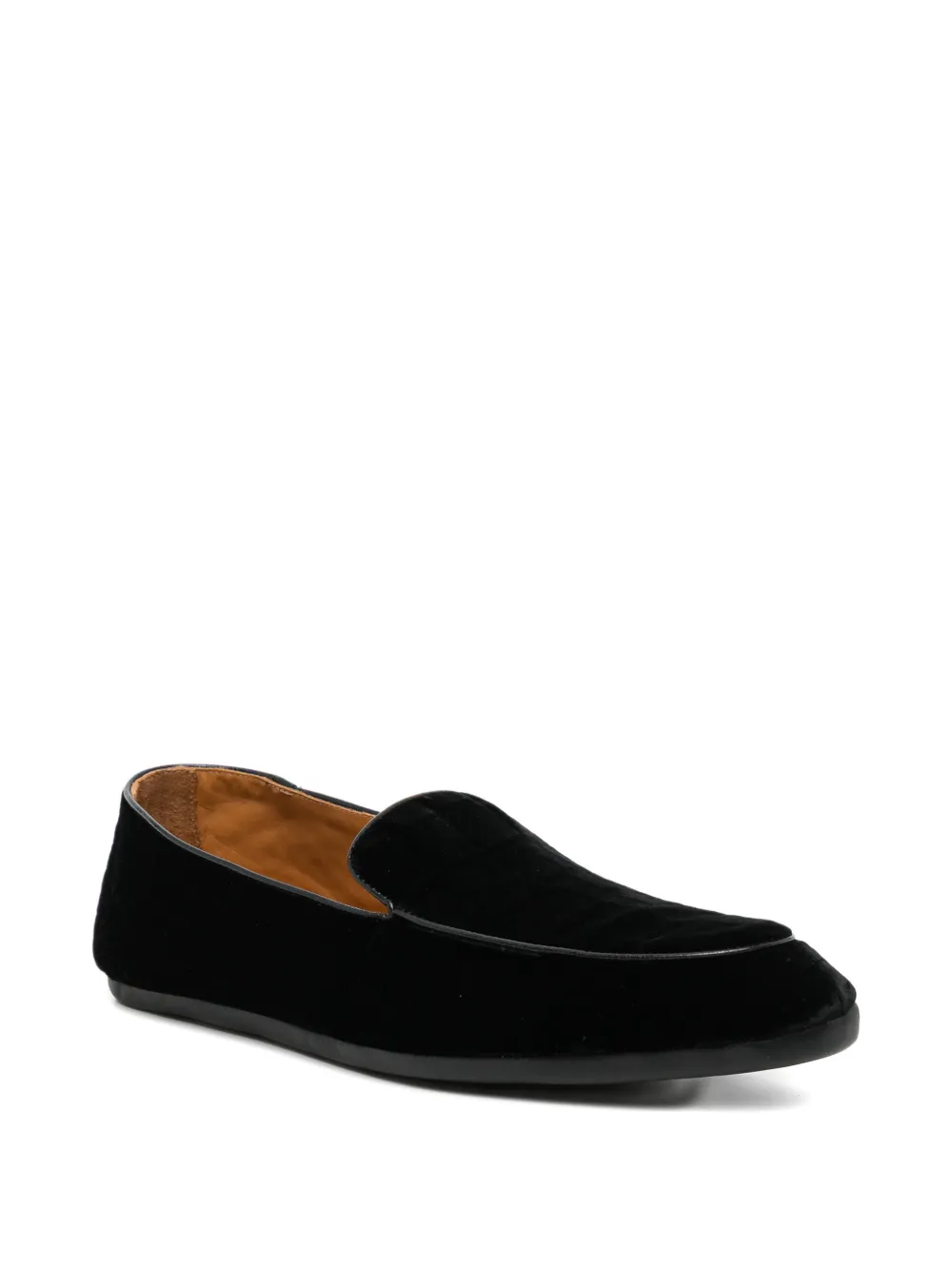 TOM FORD velvet loafer Zwart