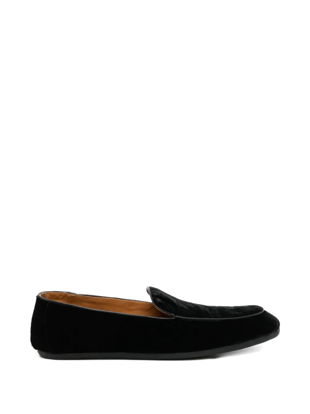 TOM FORD velvet loafer - Nero