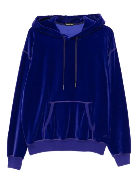 TOM FORD velour hoodie