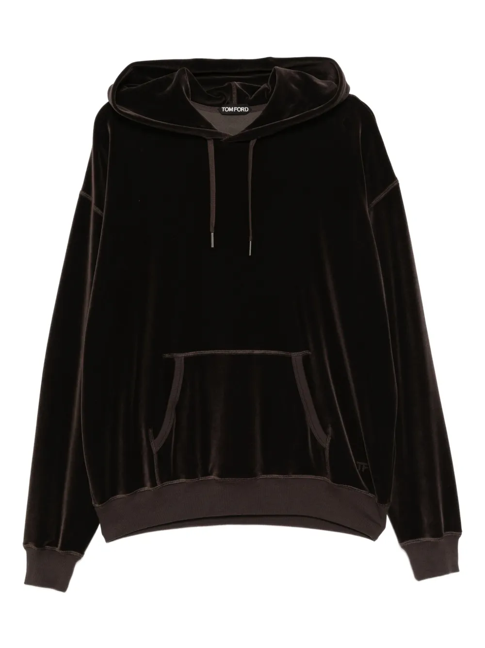 TOM FORD ベロアパーカー - ブラウン TOM FORD ベロアパーカー - ブラウン