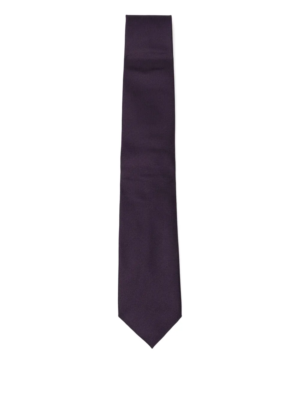 TOM FORD patterned-jacquard silk tie | Purple | Image 1