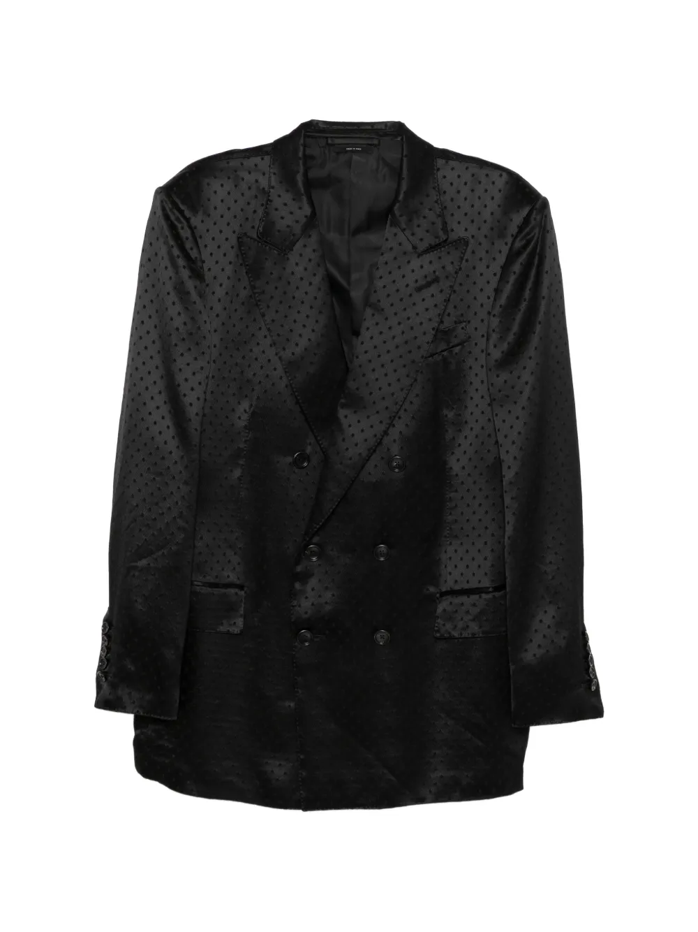 TOM FORD polka-dot blazer - Nero