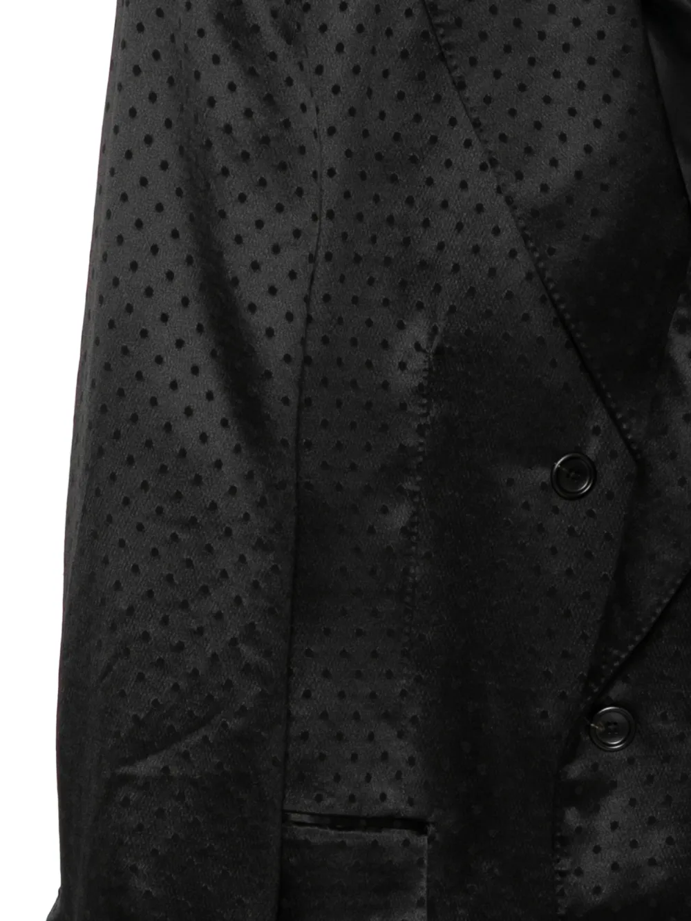 TOM FORD Blazer met stippen Zwart