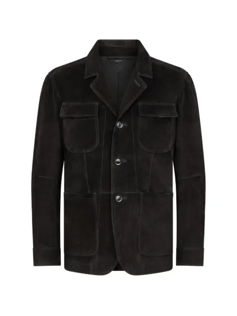 TOM FORD cashmere suede military jacket