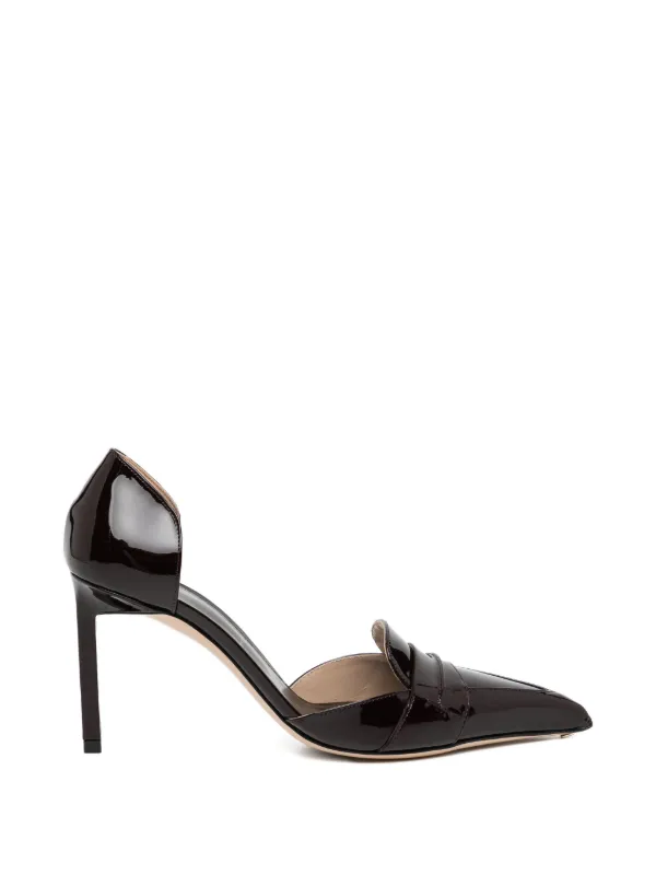 Tom Ford 90mm Leather Pumps in Brown