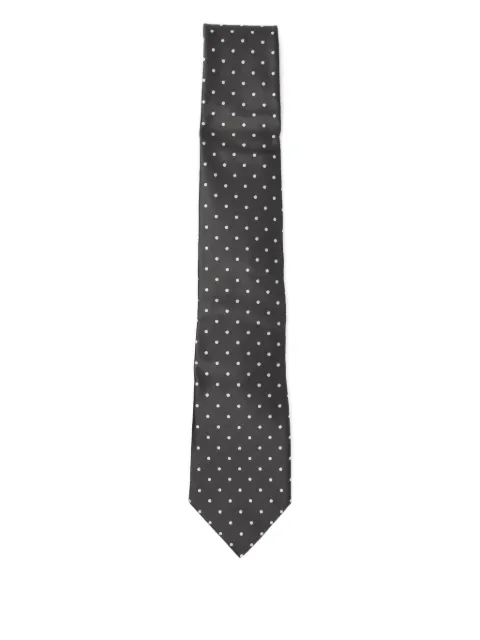 TOM FORD silk polka-dot tie