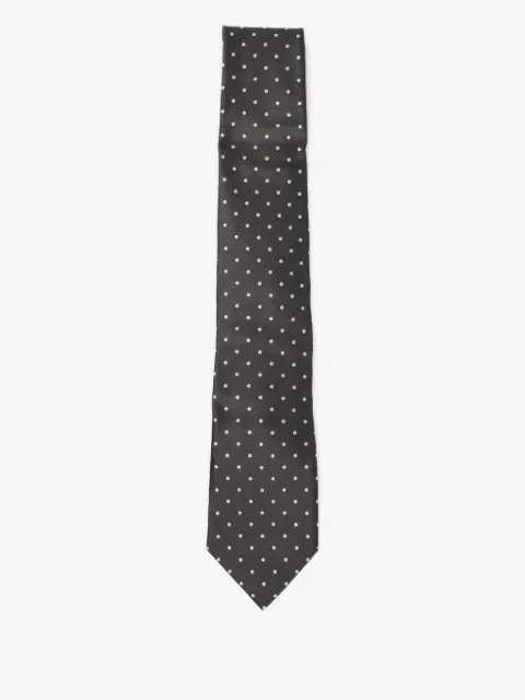 TOM FORD silk polka-dot tie