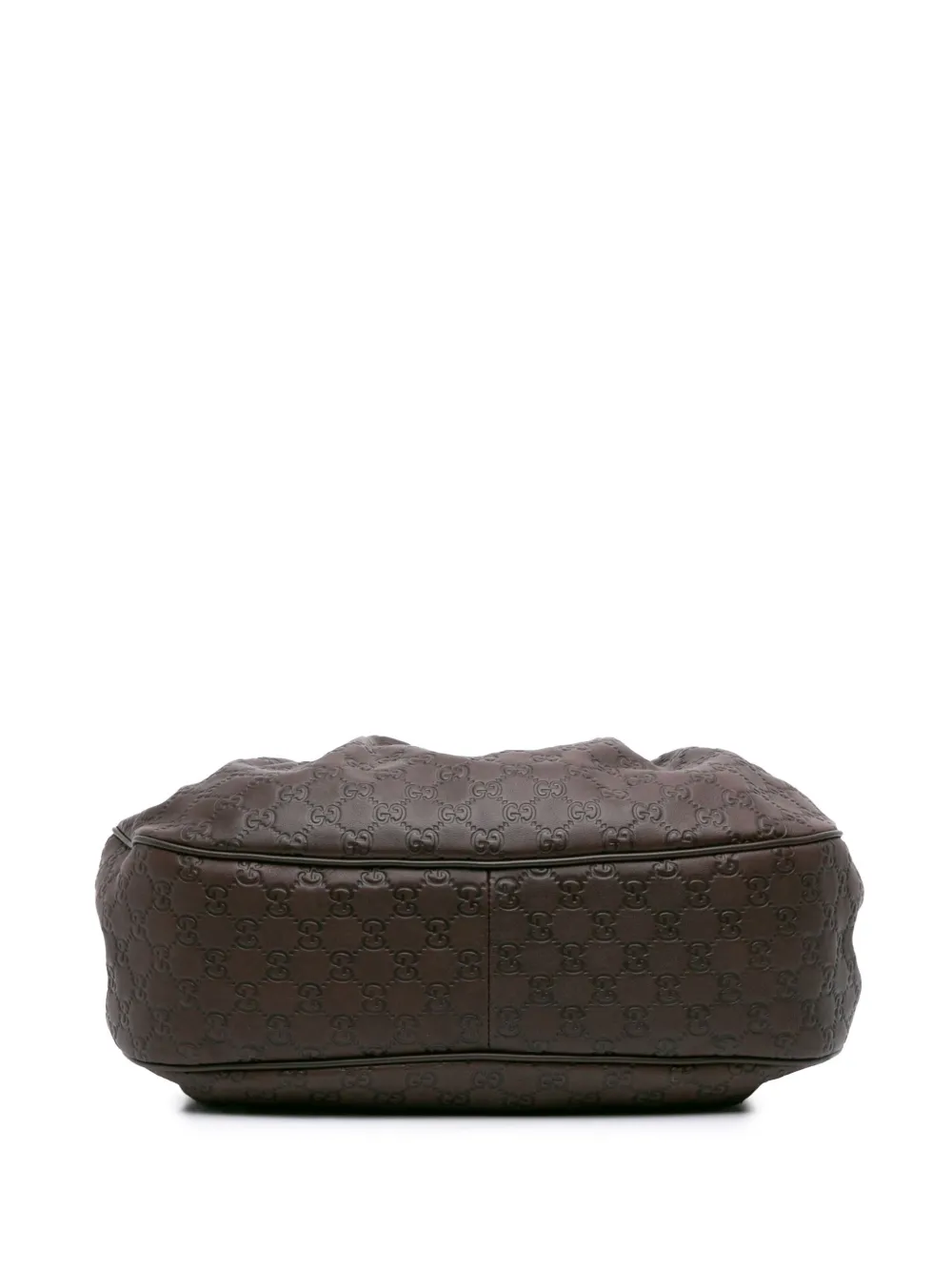 Pre-owned Gucci 2016-2025 Medium Ssima Sukey Shoulder Bag In Brown