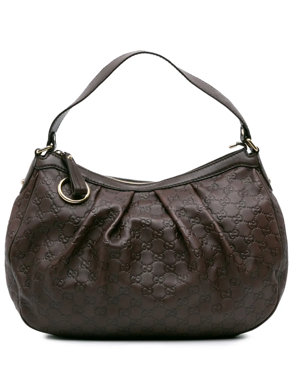 Gucci Pre-Owned 2016-2025 Medium Guccissima Sukey shoulder bag | Brown | Image 1