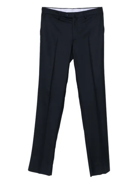 Stefano Ricci pressed-crease wool trousers