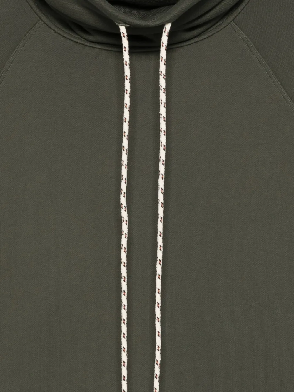 Alysi mock-neck hoodie Groen