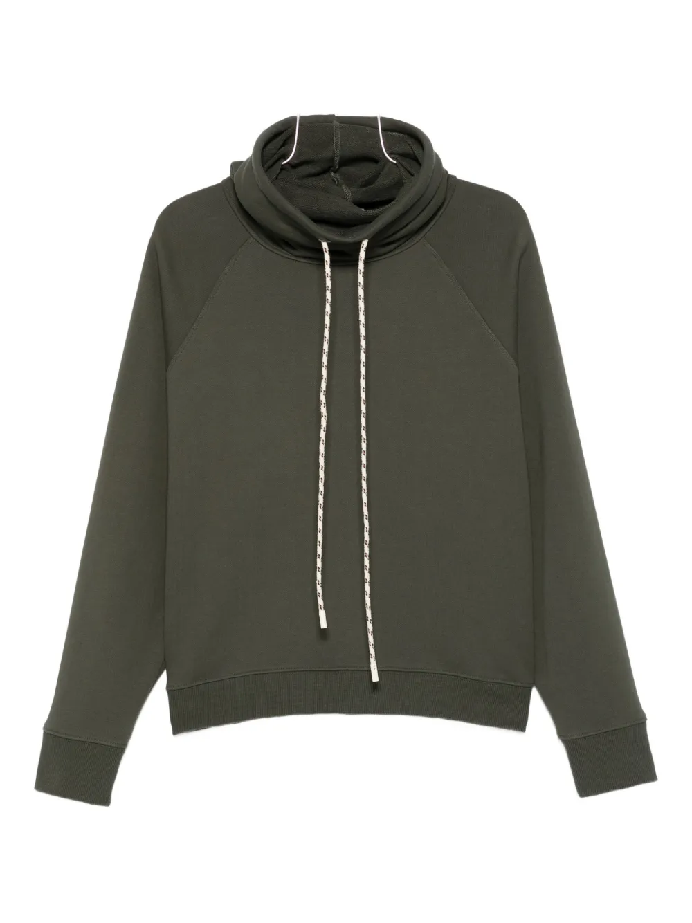 Alysi mock-neck hoodie Groen