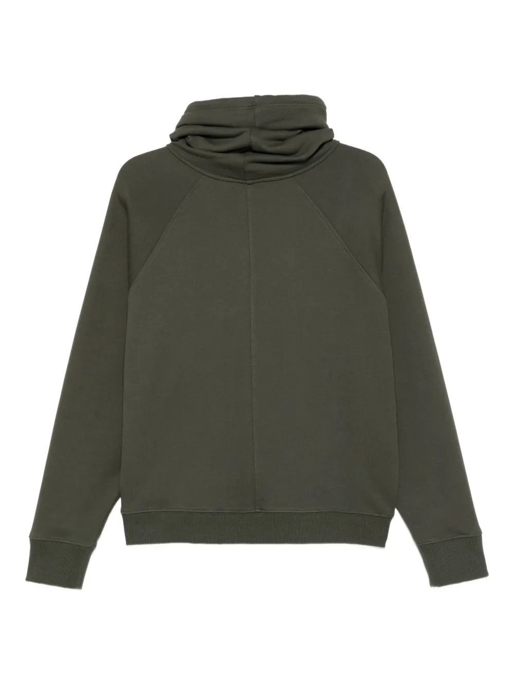 Alysi mock-neck hoodie Groen