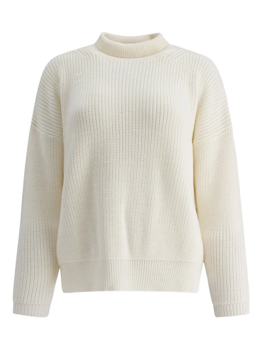 RAKKI Gerippter Jolie Rollkragenpullover - Nude