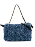 Loewe Pre-Owned 2025 Medium Denim Flamenco Purse satchel - Blue