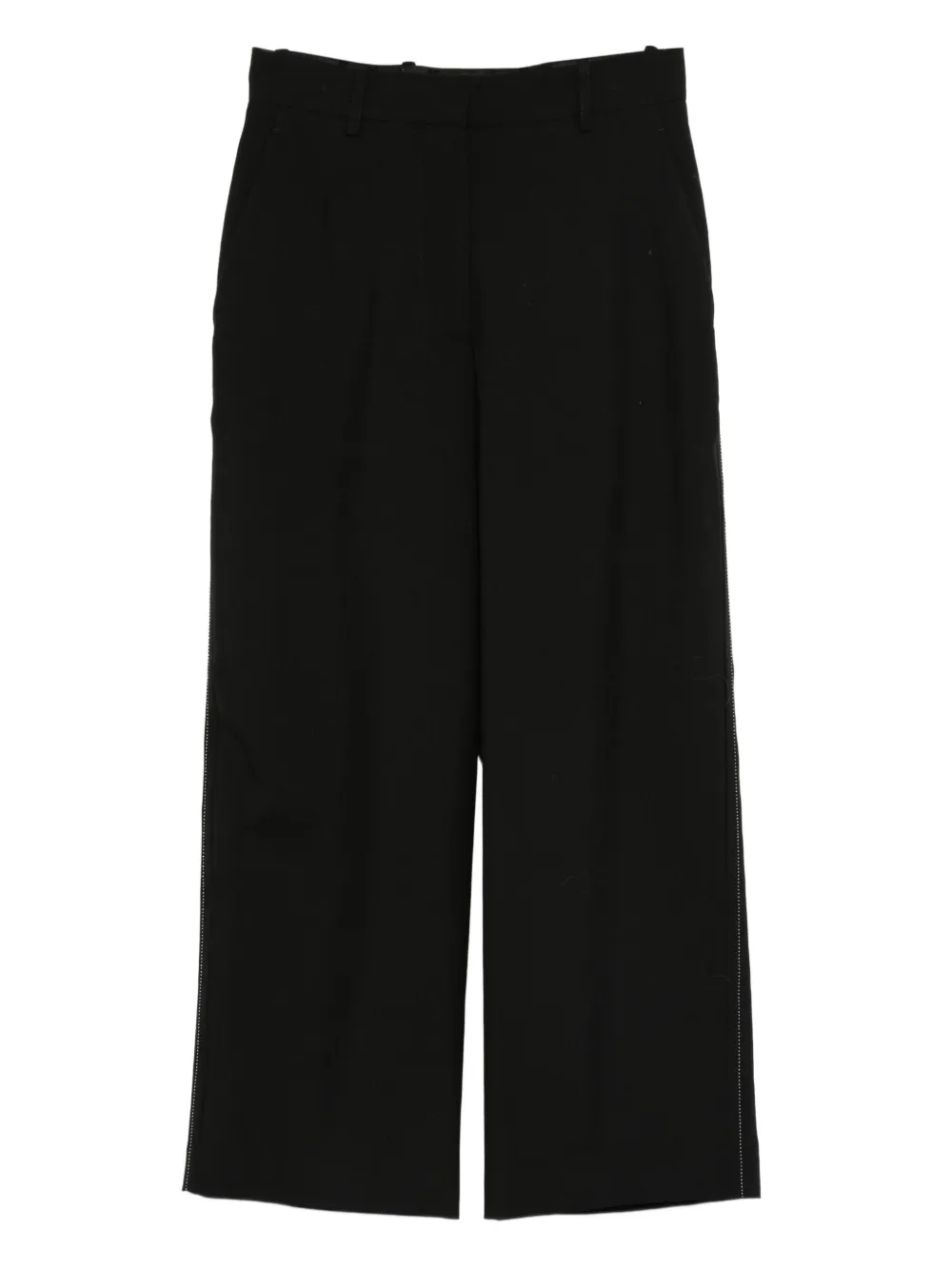 Marni Hosen side-stripe cropped trousers | Black | Image 1