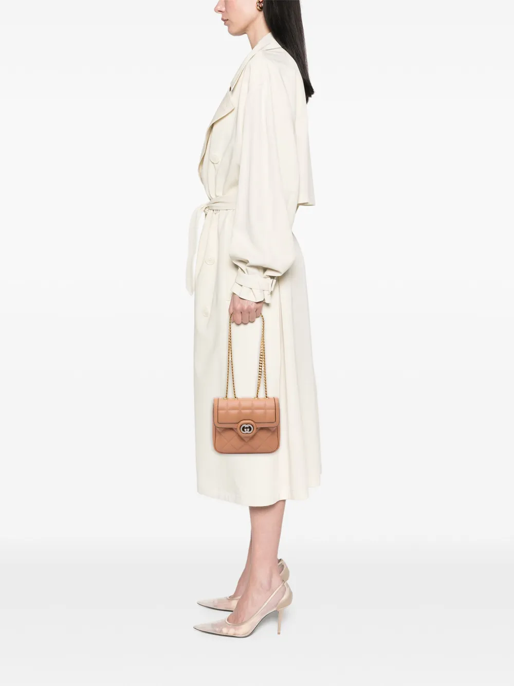 Gucci Pre-Owned 2016-2025 Mini Leather Deco Chain shoulder bag | Pre-Owned | Image 2