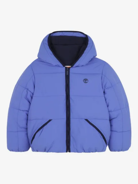 Timberland Kids quiltad vadderad jacka
