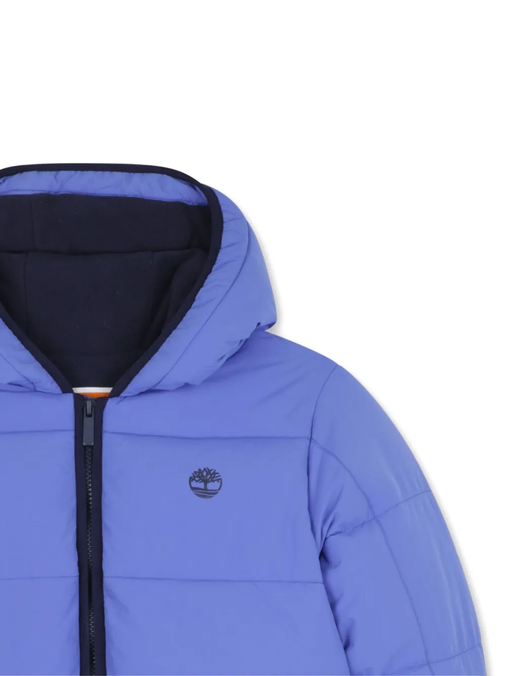 Timberland Kids Gewatteerd jack Blauw