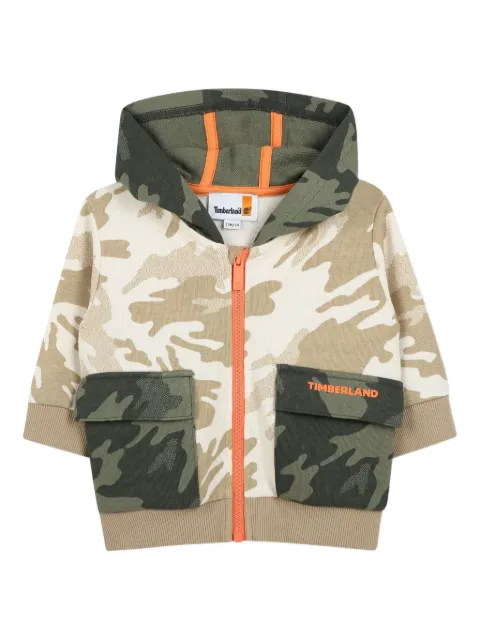 Timberland Kids camouflage-print hoodie