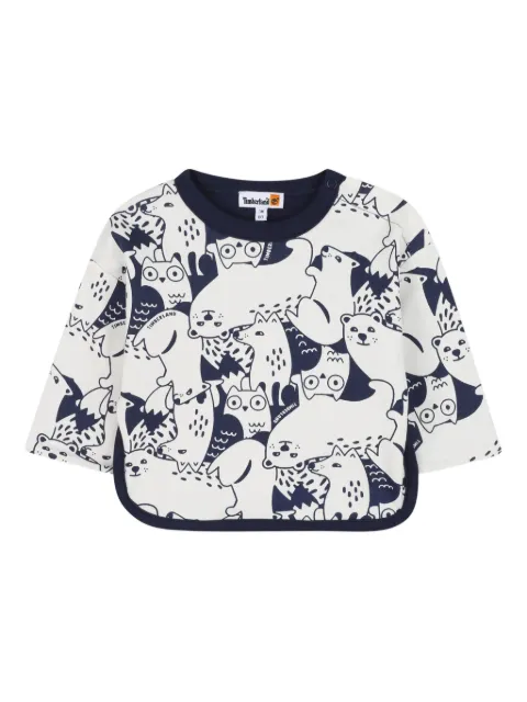 Timberland Kids reversible cotton tracksuit