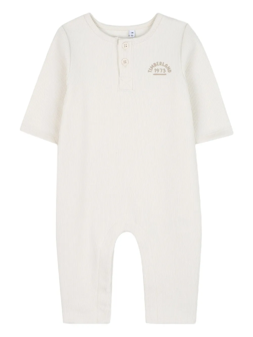 Timberland Kids Geribbeld romperset Beige