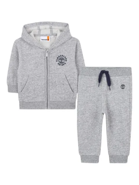 Timberland Kids logo-print hooded tracksuit