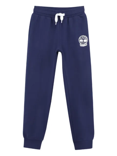 Timberland Kids logo-embroidered joggers