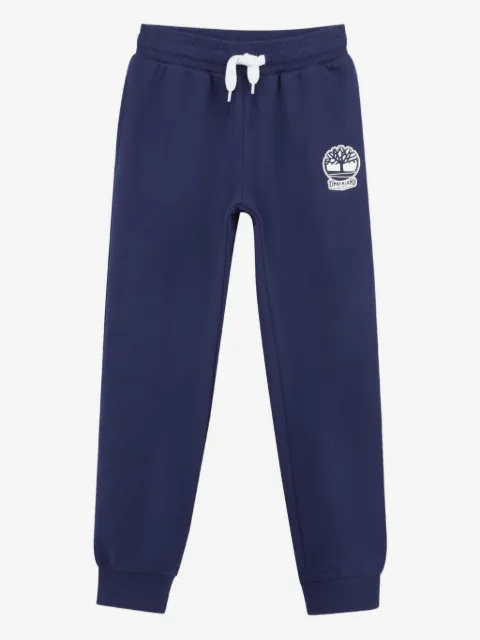 Timberland Kids logo-embroidered joggers