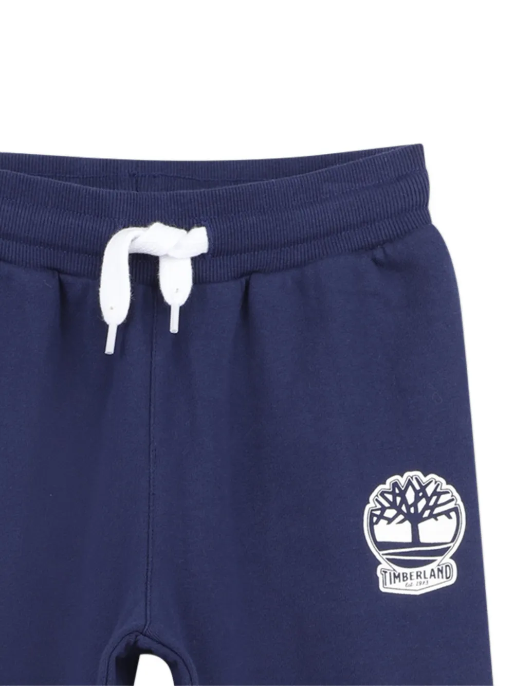 Timberland Kids Joggingbroek met geborduurd logo Blauw