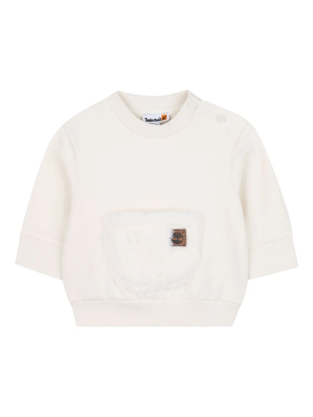 Timberland Kids ポケット スウェットシャツ - ホワイト Timberland Kids ポケット スウェットシャツ - ホワイト