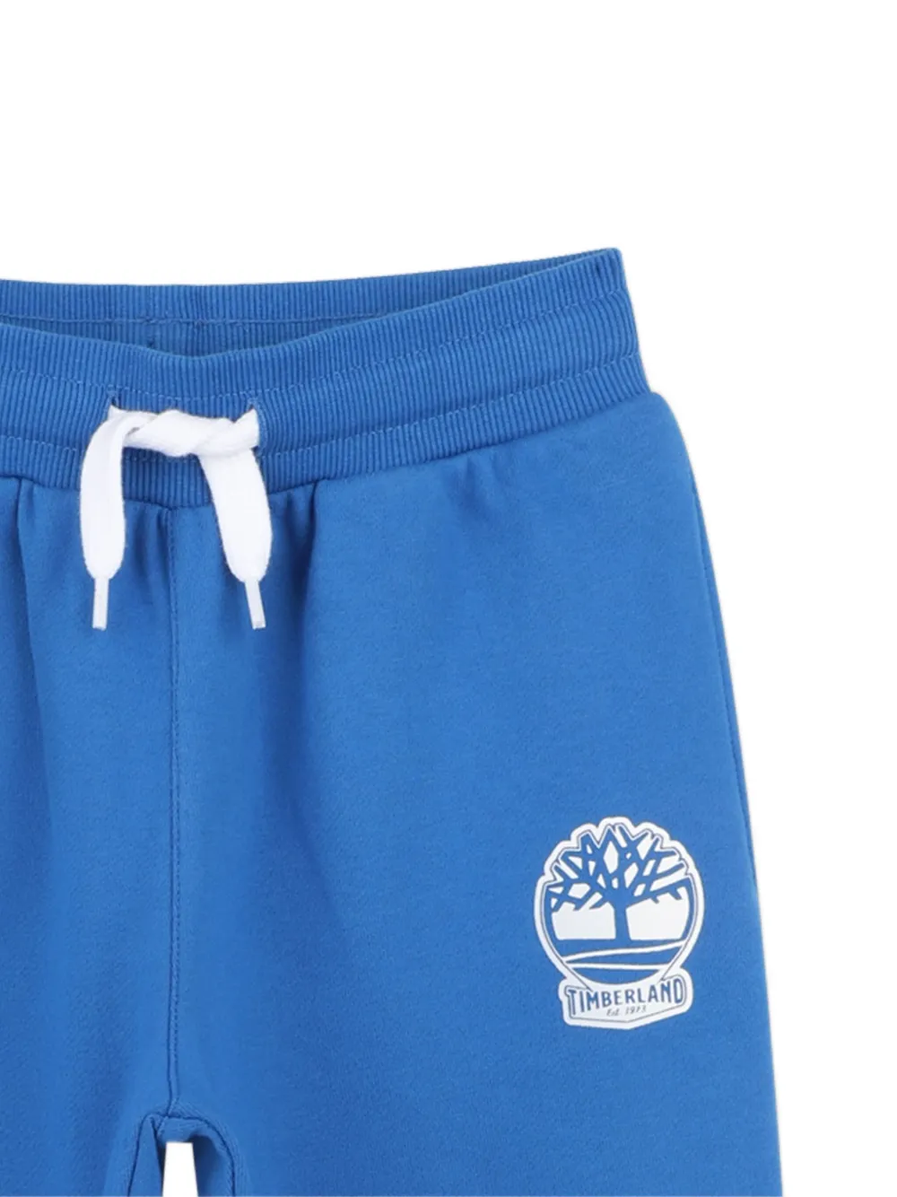 Timberland Kids Joggingbroek met geborduurd logo Blauw