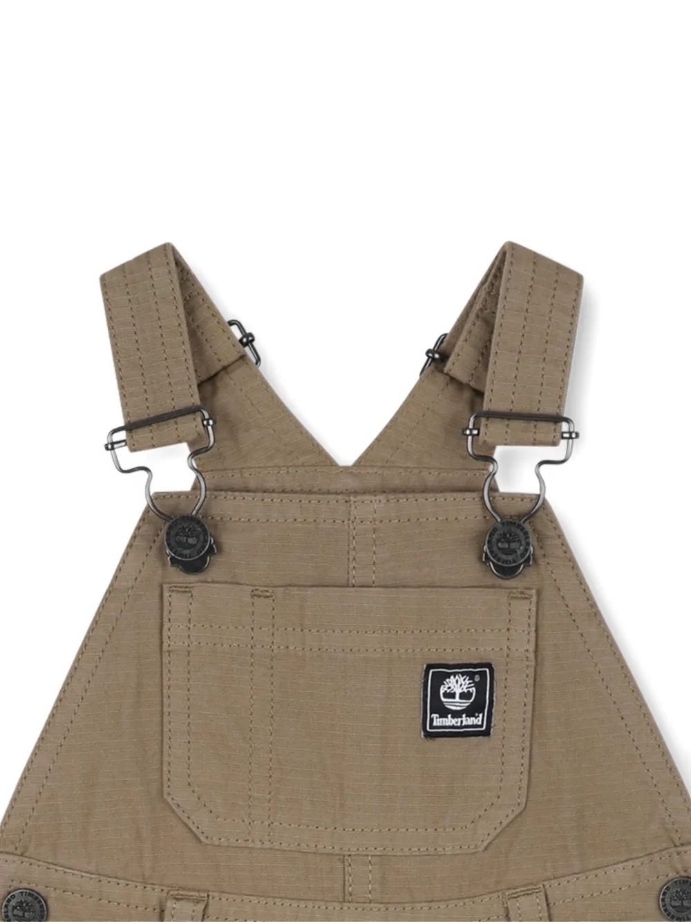 Timberland Adjustable-strap Dungarees In Green