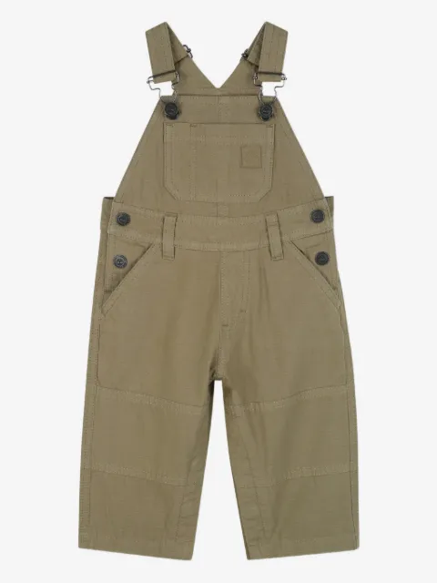 Timberland Kids adjustable-strap dungarees