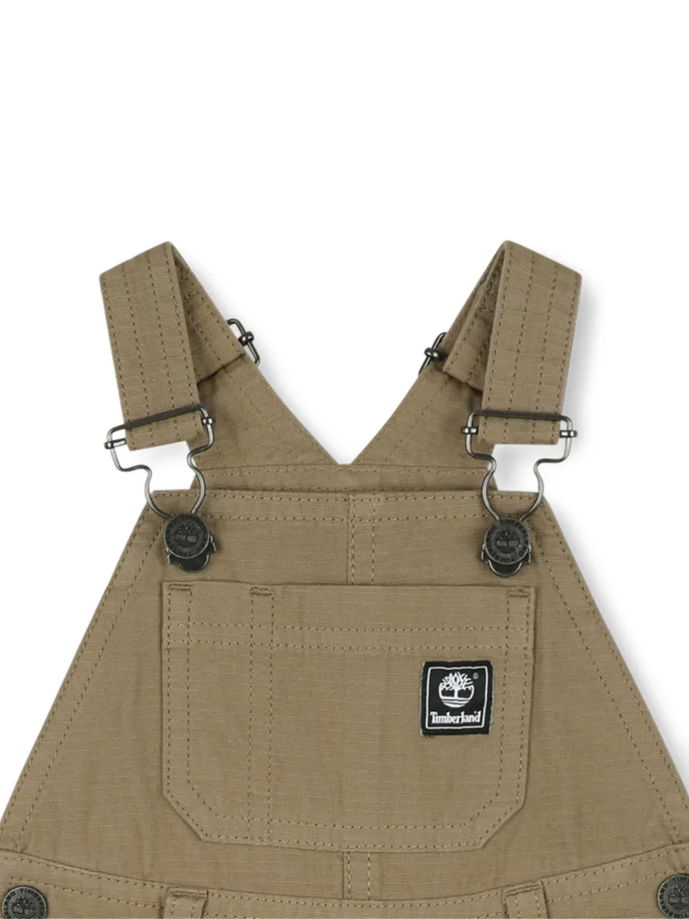 Timberland Kids Tuinbroek met verstelbaar bandje Bruin