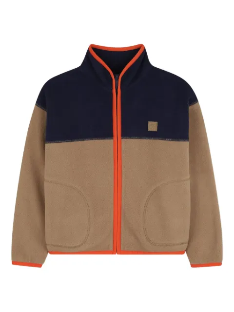 Timberland Kids colour-block fleece sweatshirt