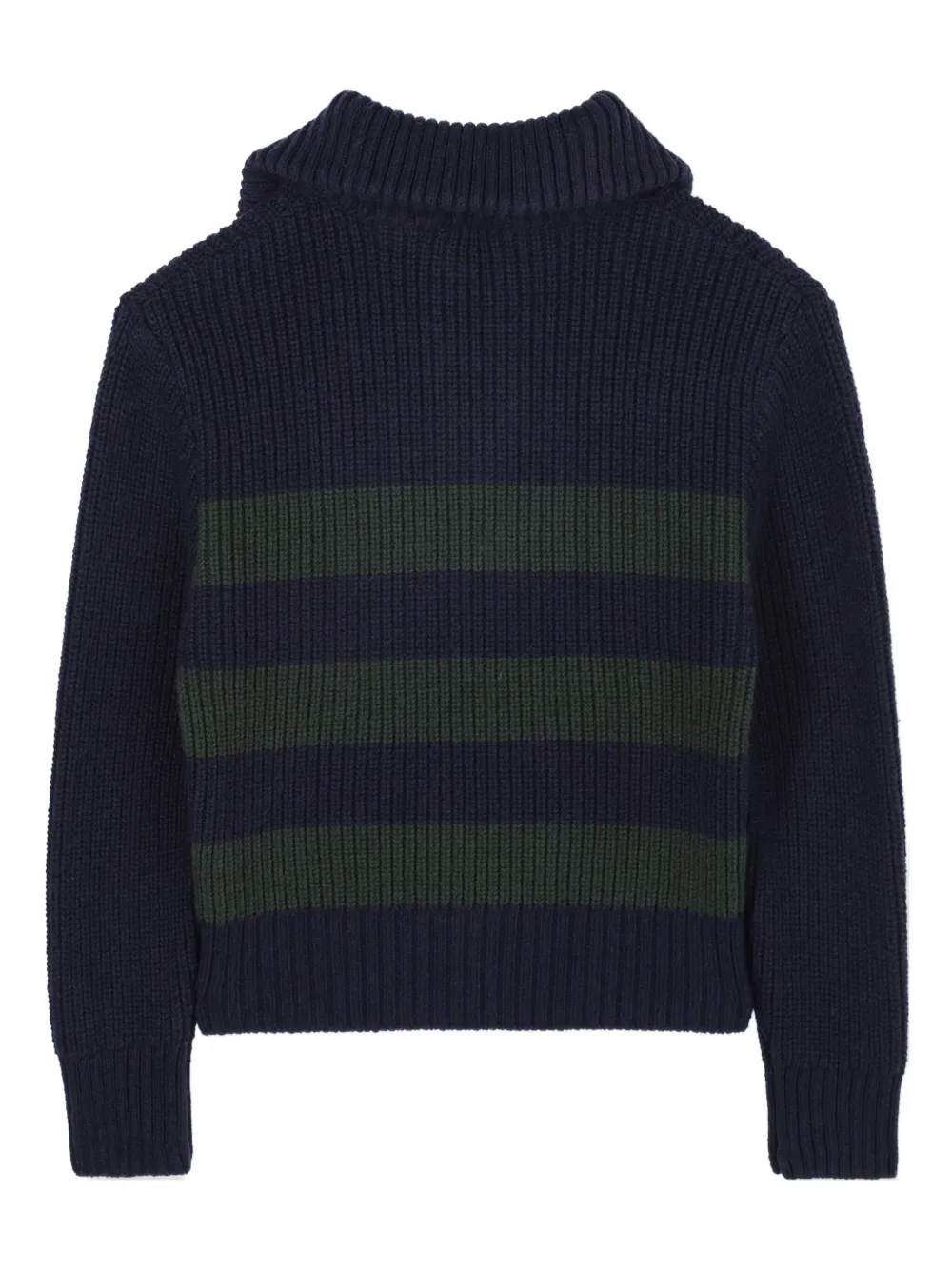 Timberland Kids ribbed-knit half-zip sweater | Boys Knitwear | Image 2