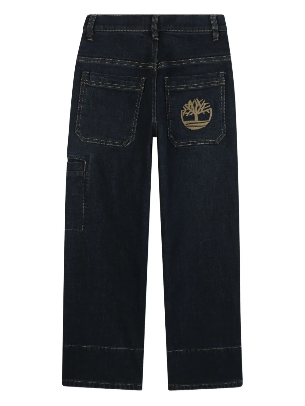 Timberland Cargo-pocket Jeans In Black